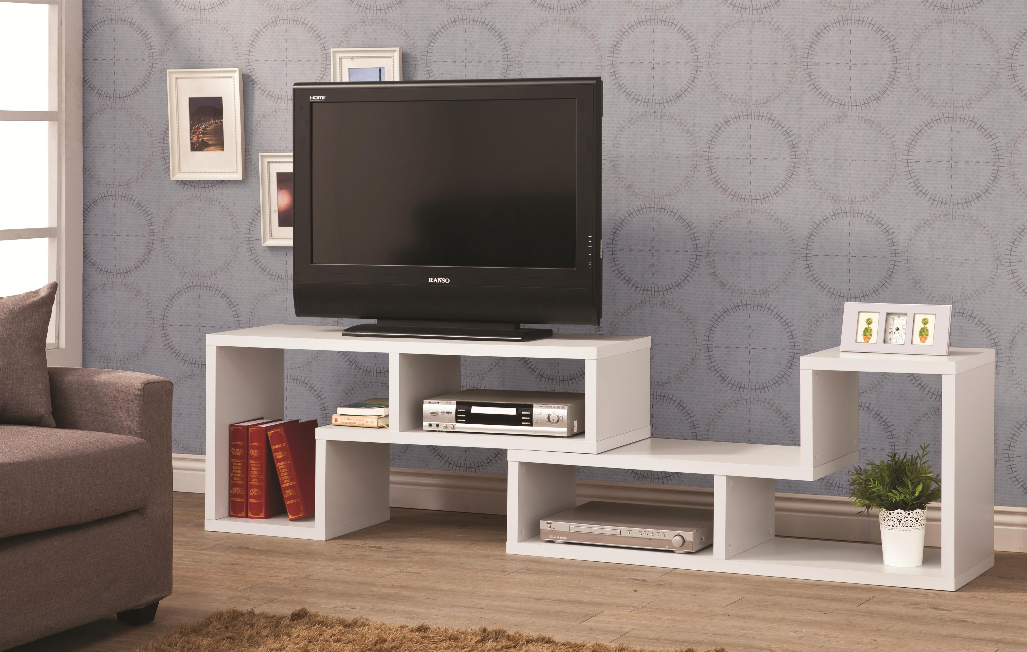 Convertible tv outlet stand